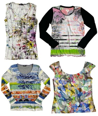 Graphic is all you need! Y2K Tees: TT-349