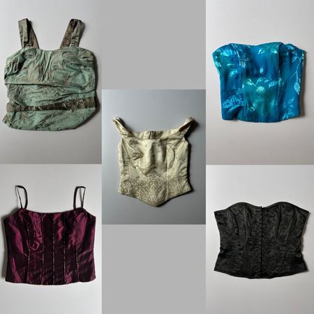 Y2k Women Beaded Corset Collection (CV:077)
