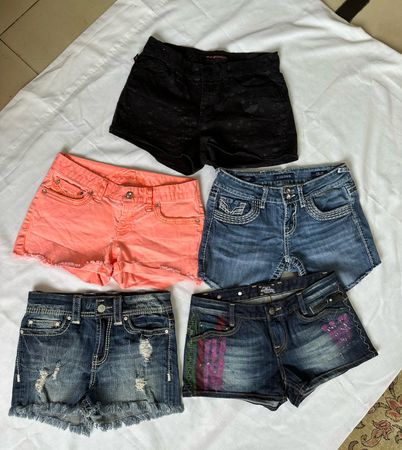 Y2K Embroidery Short B # 378