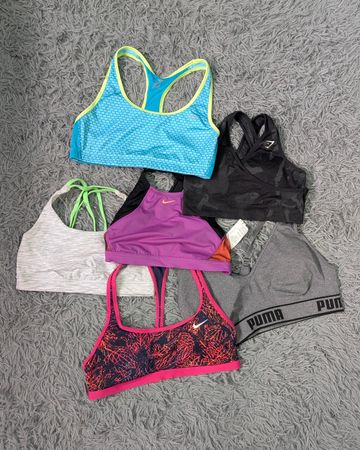 ***Branded Sports Bra Mix – Trendy Gymwear Collection