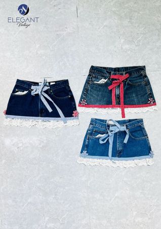 Jupes en denim UPcyclées - EVR0370