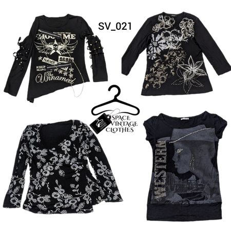 Y2K full sleeved blouse ( SV_ 021)