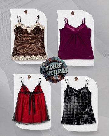 Y2K Wiederverkäufer Cami Tops