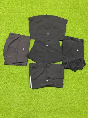 Yv1014 Lululemon black Leggings 18P