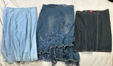 Jupes en denim Y2k (1221)