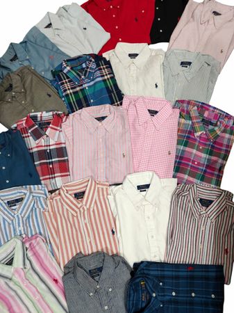 Ralph Lauren A+ Grade Button-Up Shirts 🔥 Premium collection of 100% Authentic Ralph Lauren shirts in A+ Grade condition