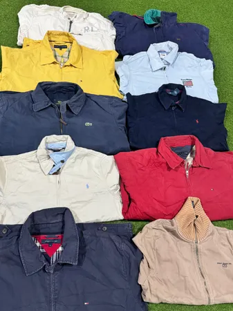 vintage RL tommy lacoste harrington jackets