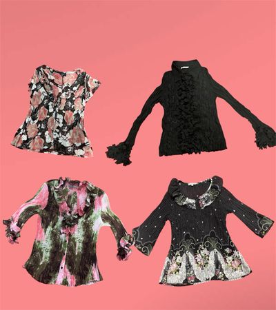 Y2K Peasant Blouses - wc#165 (15/09)