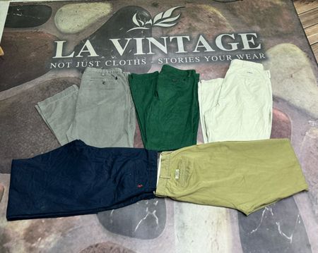 Premium Polo Ralph Lauren Vintage Chinos | Cotton Casual Pants | Bulk