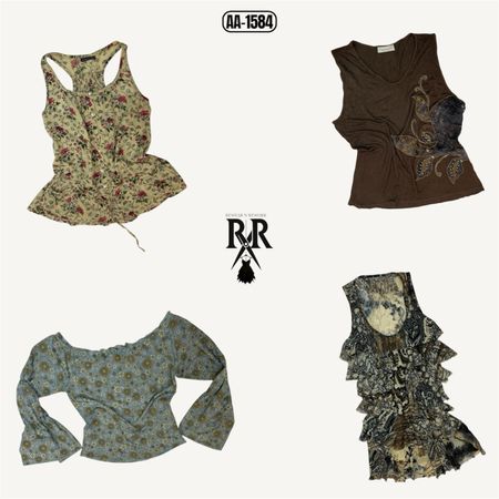 Y2K Nature Vibe Mix Tops (AA-1584)