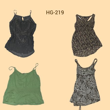 Y2K Floral & Printed Tops (HG-219)