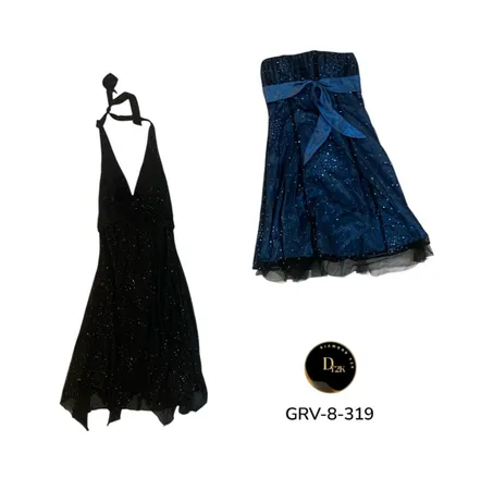 Women’s Mini Poly Dress – Premium Comfortable Fit Y2K Vintage Style (GFV-8-319)