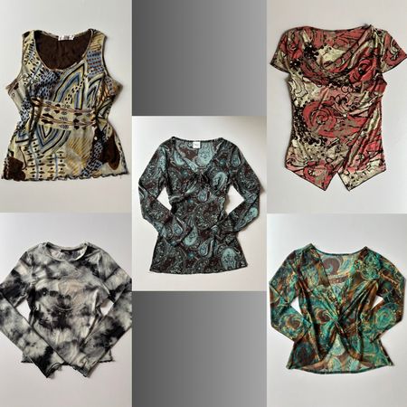 🪡 Vintage Paisley & Abstract Collection ✦ (CV:62)