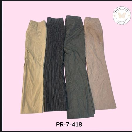 Women's Y2K Poly Trousers – Lightweight Everyday Fit (PR-7-418)