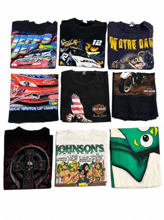 Vintage tees 90s 80s 200s brand mix bundle available quant 500 please