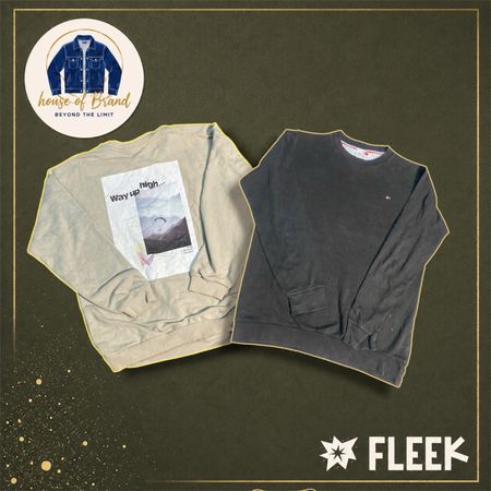 Adidas & Tommy Hilfiger sweatshirts