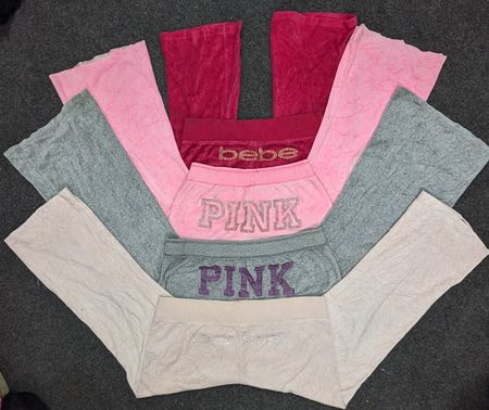 Y2K Pink & Bebe Sweatpants