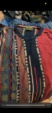 Custom handpick Coogi style sweater