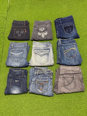 Yv428 Mix Jeans 9pcs