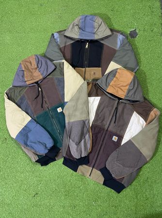 Veste à capuche Carhartt en upcycling