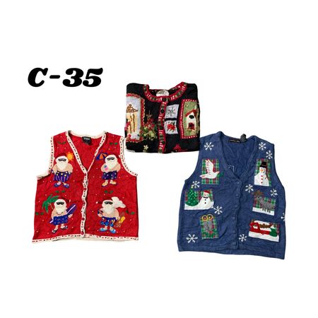 ヴィンテージクリスマスセーター( brand)Tiara international & studio C#35