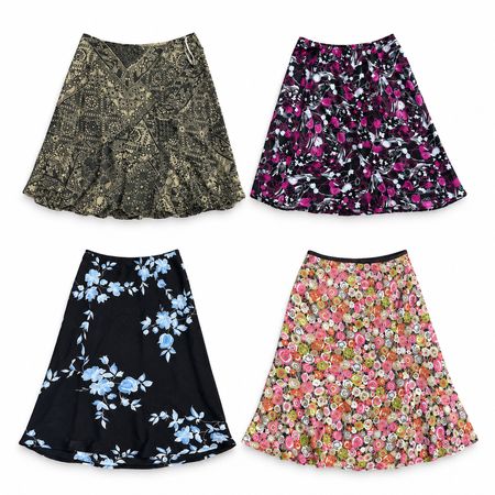Y2K  Gothic Poly Mesh Skirt 15 pcs At 1555