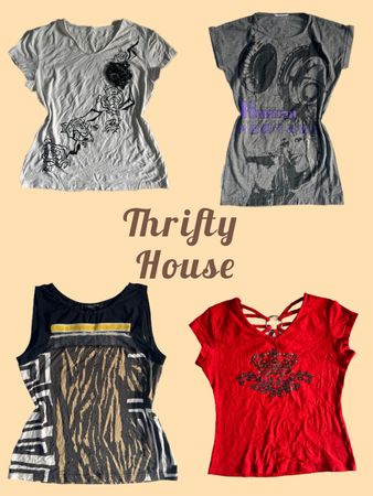 Y2K Edgy Baby Tees(TH/582)