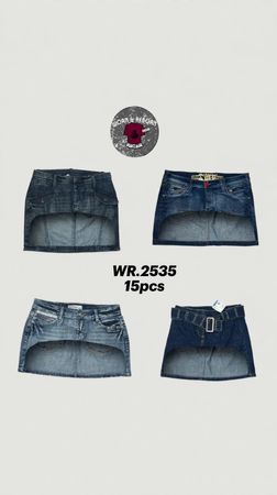 Gonne in denim mini Y2K WR-2535