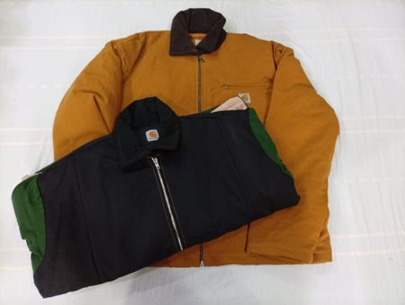 CR10538 Upcycled Carhartt Mix-Style Jackets