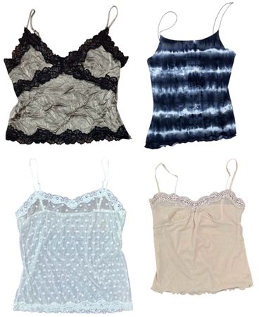 Y2K silk cami 10 pcs At 1326