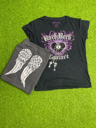 Y2k printed t shirt (brand) hard rock, Ghost face,etc.id599