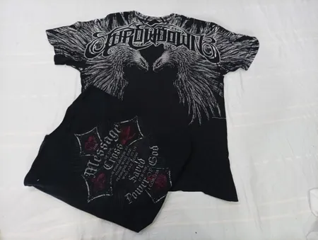CR10459 Vintage Skull T-Shirts