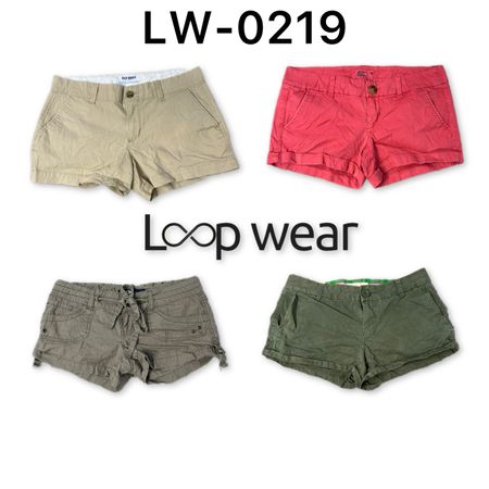 Y2K Cotton Micro Mini Shorts