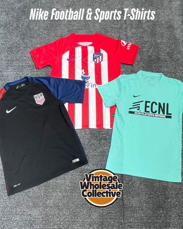🔴 Nike Football & Sports T-Shirts - (10/10)
