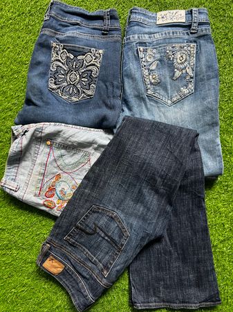 Grace &0 ther brands jeans y2k BN 602