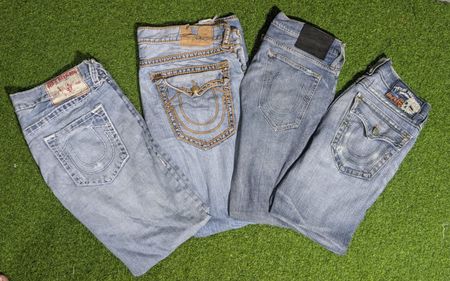 TRUE RELIGION , ROCK REVIVAL JEANS (A 34)