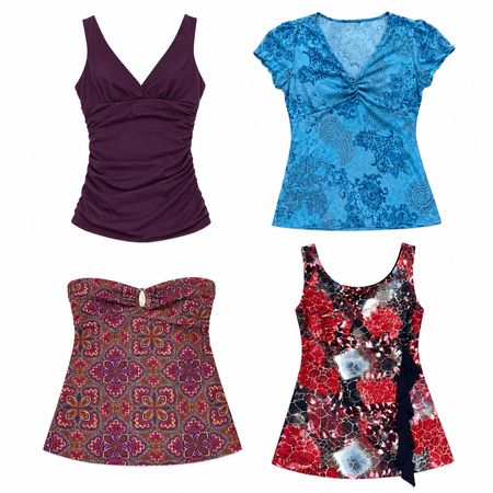 Y2K Tropical Tops 10 pcs At 1513