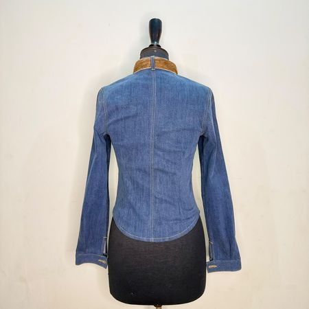UPCYCLED  Y2K CALF LEATHER JACKET