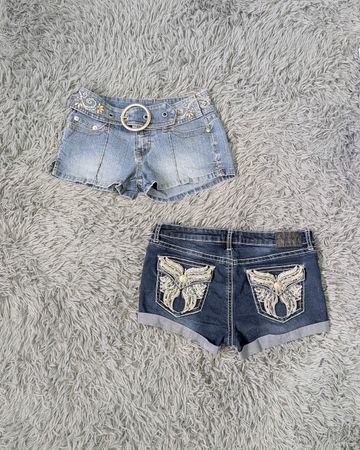 Y2K Festival Micro Mini Shorts