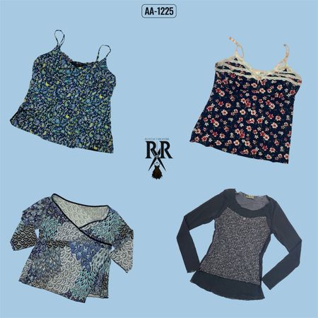 Y2k Blue Hour Mix Tops (AA-1225)