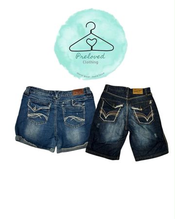Y2K denim shorts 15 pcs (140926-17)