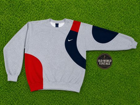 Upcycled Authentic Mixed Brand Sweatshirt.