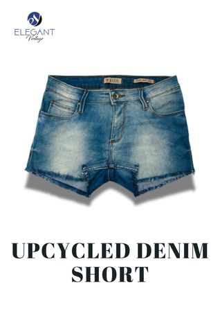Shorts en denim upcyclé - EVR0306