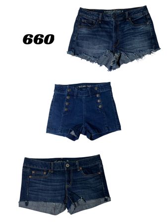 Short en denim American Eagle pour femmes # 660