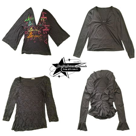 Y2k Nature Vibe Girl Full Sleeve Top B2F-247