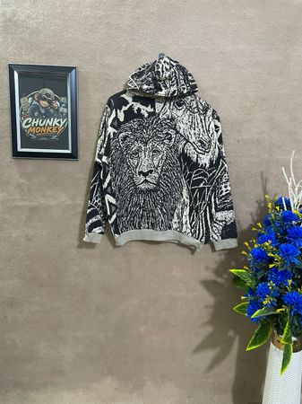 Felpa con coperta arazzo riciclata 🐒🐒🐒