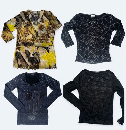 Y2K full sleep blouse 19 pcs