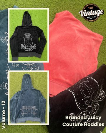 Branded Juicy Couture Hoodies, Volume: 12, 06 Pieces