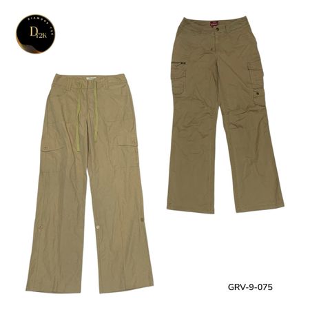 Y2K Cargo Trousers – Women’s Casual Vintage Wear (GRV-9-075)