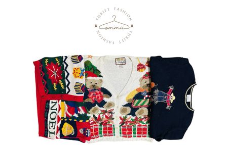 Vintage Christmas knitwear
